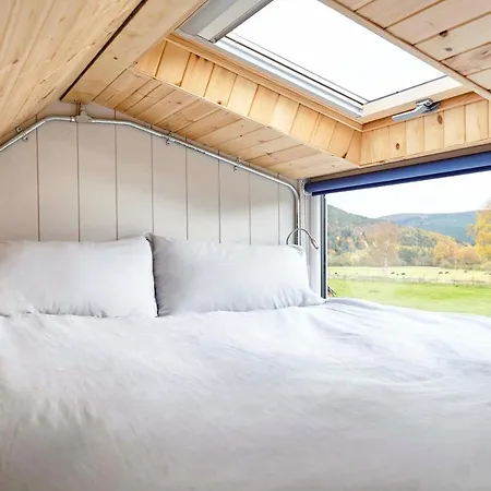 Aileen - Unique Tiny House With Wood Fired Roll Top Bath In Heart Of The Cairngorms Ballater Exterior photo